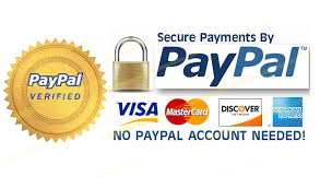 Credit or Debit Cards. Paypal